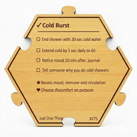 Cold Burst — Puzzle4Life™ piece back