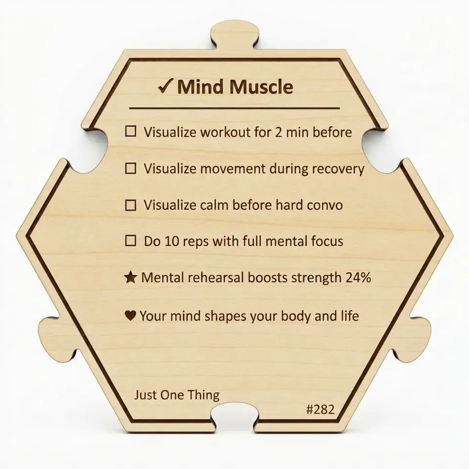 Mind Muscle — Puzzle4Life™ piece back