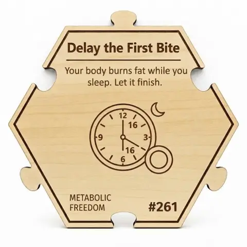 Delay the First Bite — Puzzle4Life™ piece front