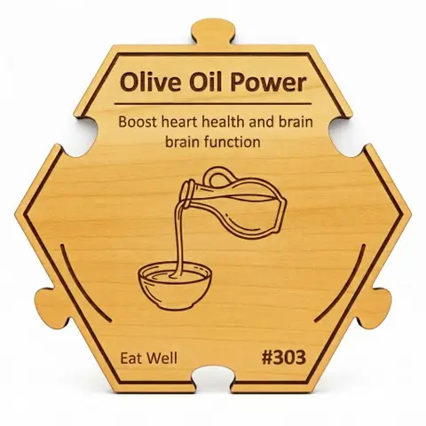 Elevate Your Meals with Olive Oil — Puzzle4Life™ piece front
