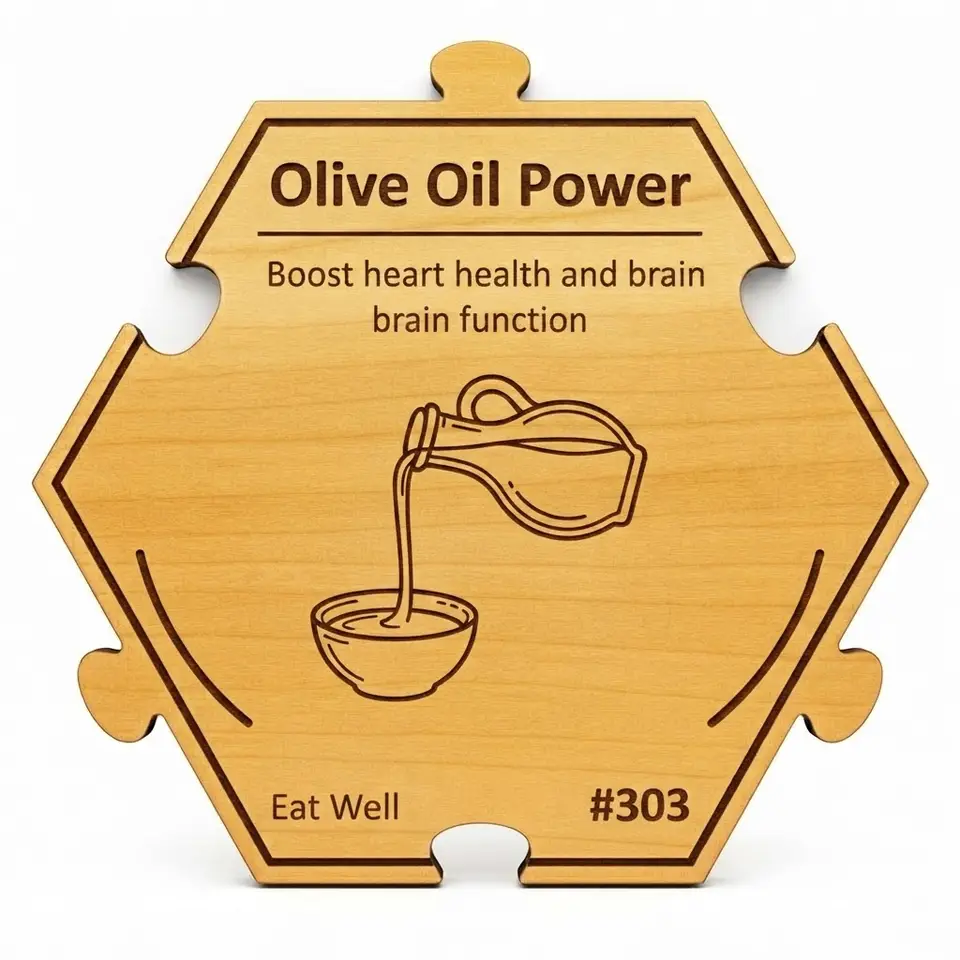 Elevate Your Meals with Olive Oil — Puzzle4Life™ piece front