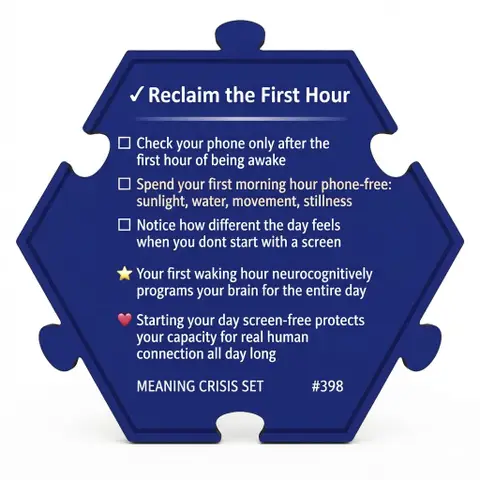 Reclaim the First Hour — Puzzle4Life™ piece back