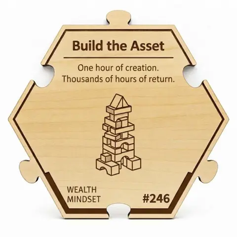 Build the Asset — Puzzle4Life™ piece front