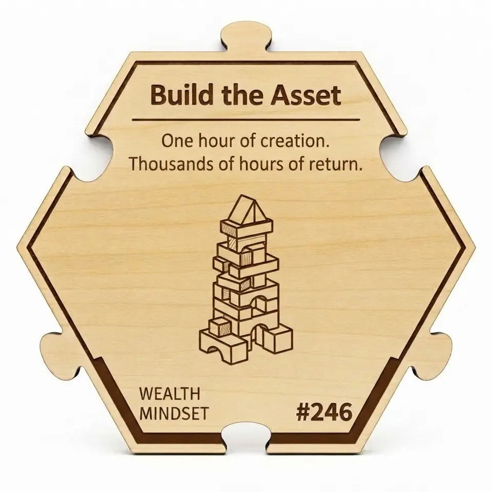 Build the Asset — Puzzle4Life™ piece front