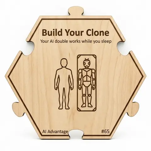 Build Your Clone — Puzzle4Life™ piece front
