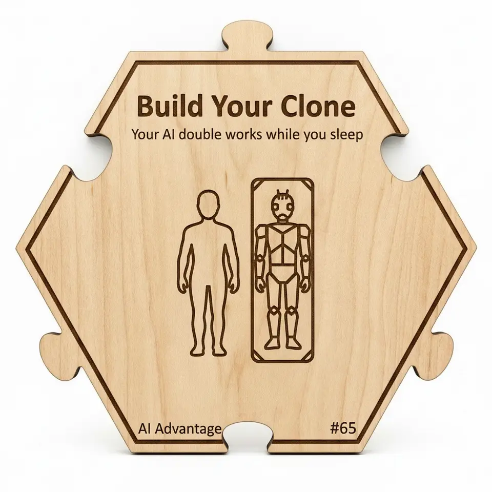 Build Your Clone — Puzzle4Life™ piece front
