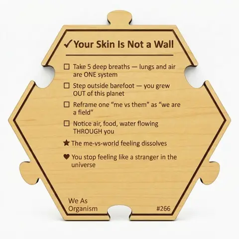 Your Skin Is Not a Wall — Puzzle4Life™ piece back