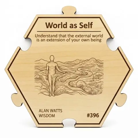 World as Self — Puzzle4Life™ piece front