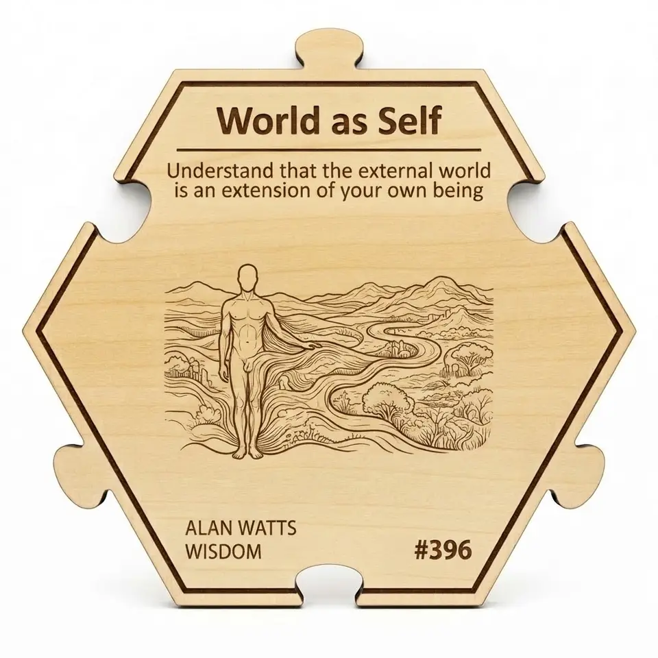 World as Self — Puzzle4Life™ piece front