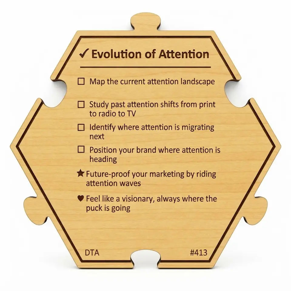 Day Trading Attention Set #413 — Puzzle4Life™ piece back