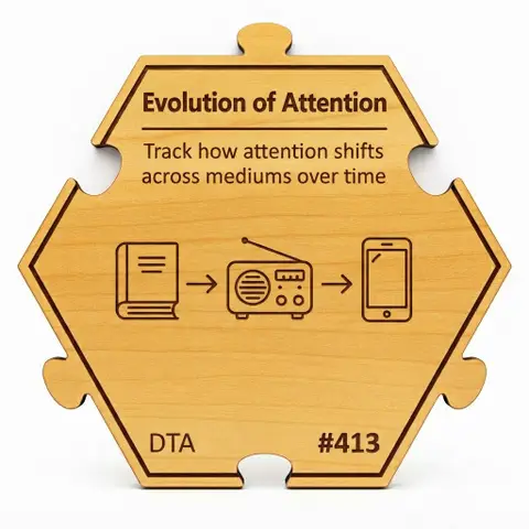 Day Trading Attention Set #413 — Puzzle4Life™ piece front