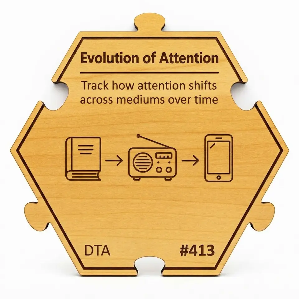 Day Trading Attention Set #413 — Puzzle4Life™ piece front