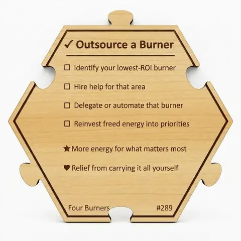 Outsource a Burner — Puzzle4Life™ piece back
