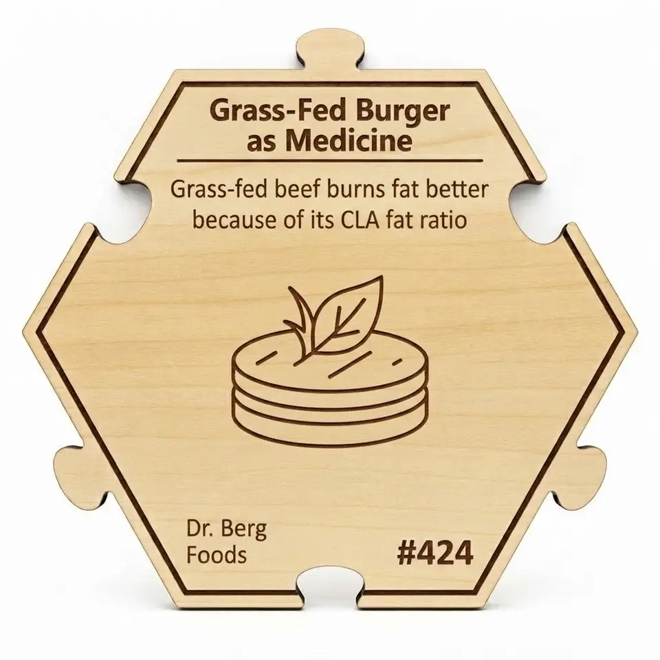 Dr. Berg — 7 Healthiest Foods #424 — Puzzle4Life™ piece front