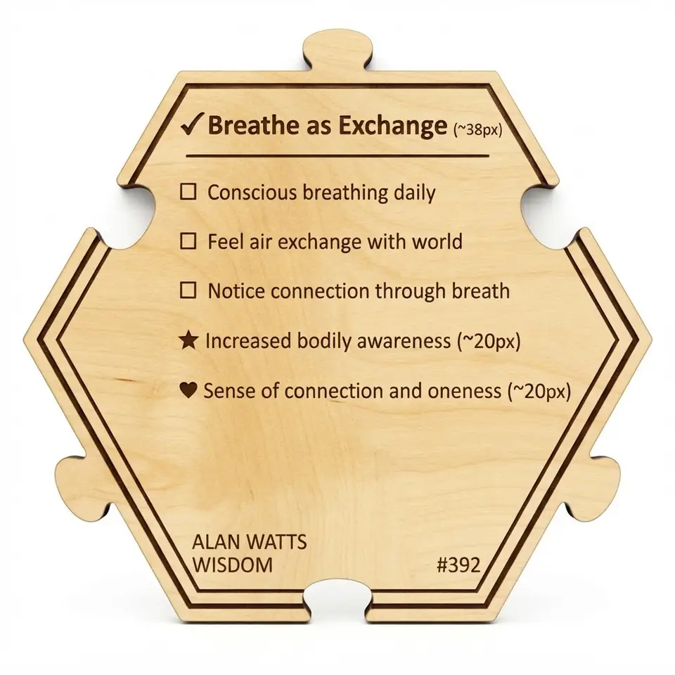 Breathe as Exchange — Puzzle4Life™ piece back