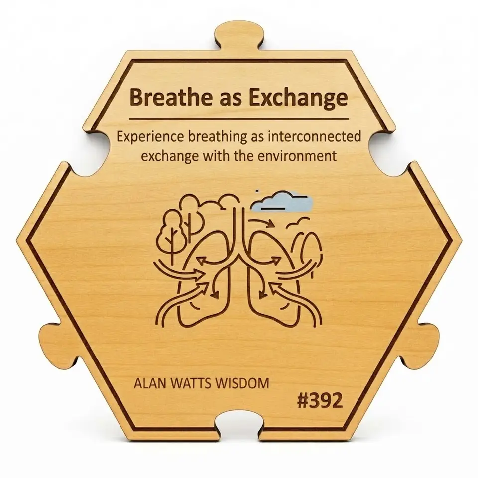Breathe as Exchange — Puzzle4Life™ piece front