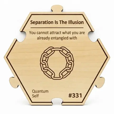 Separation Is The Illusion — Puzzle4Life™ piece front