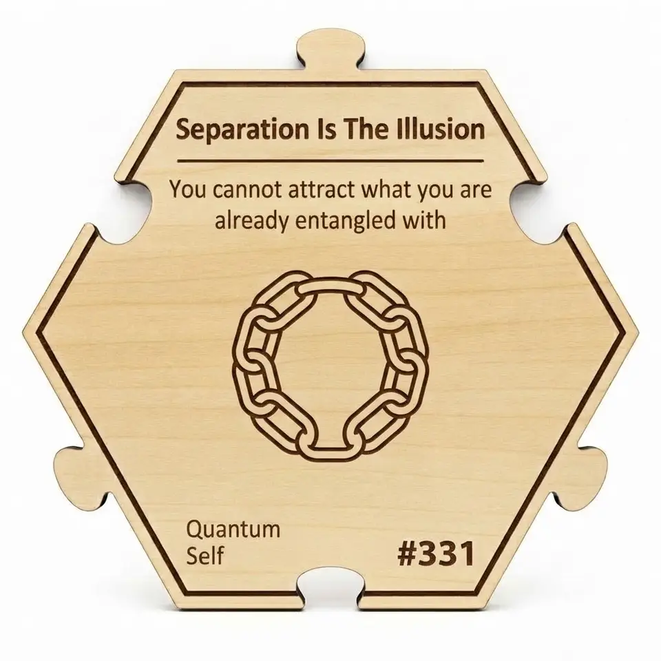 Separation Is The Illusion — Puzzle4Life™ piece front