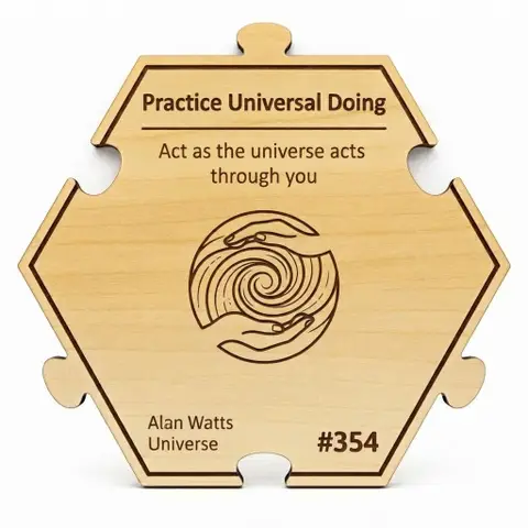 Practice Universal Doing — Puzzle4Life™ piece front