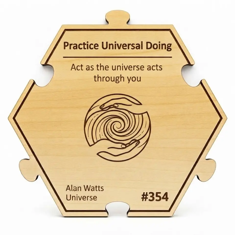 Practice Universal Doing — Puzzle4Life™ piece front