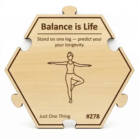 Balance is Life — Puzzle4Life™ piece front