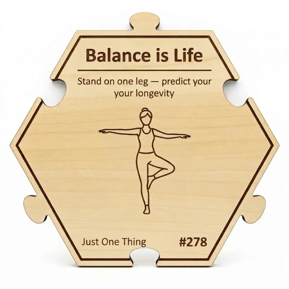 Balance is Life — Puzzle4Life™ piece front