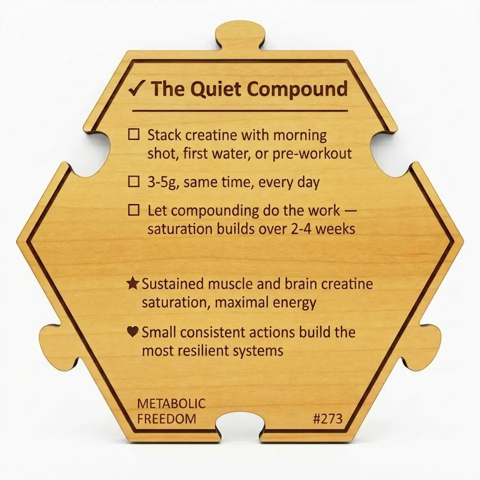 The Quiet Compound — Puzzle4Life™ piece back