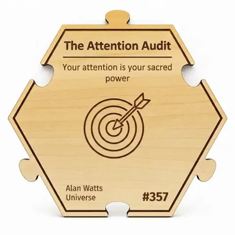 The Attention Audit — Puzzle4Life™ piece front