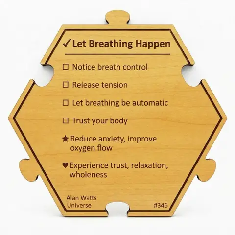 Let Breathing Happen — Puzzle4Life™ piece back