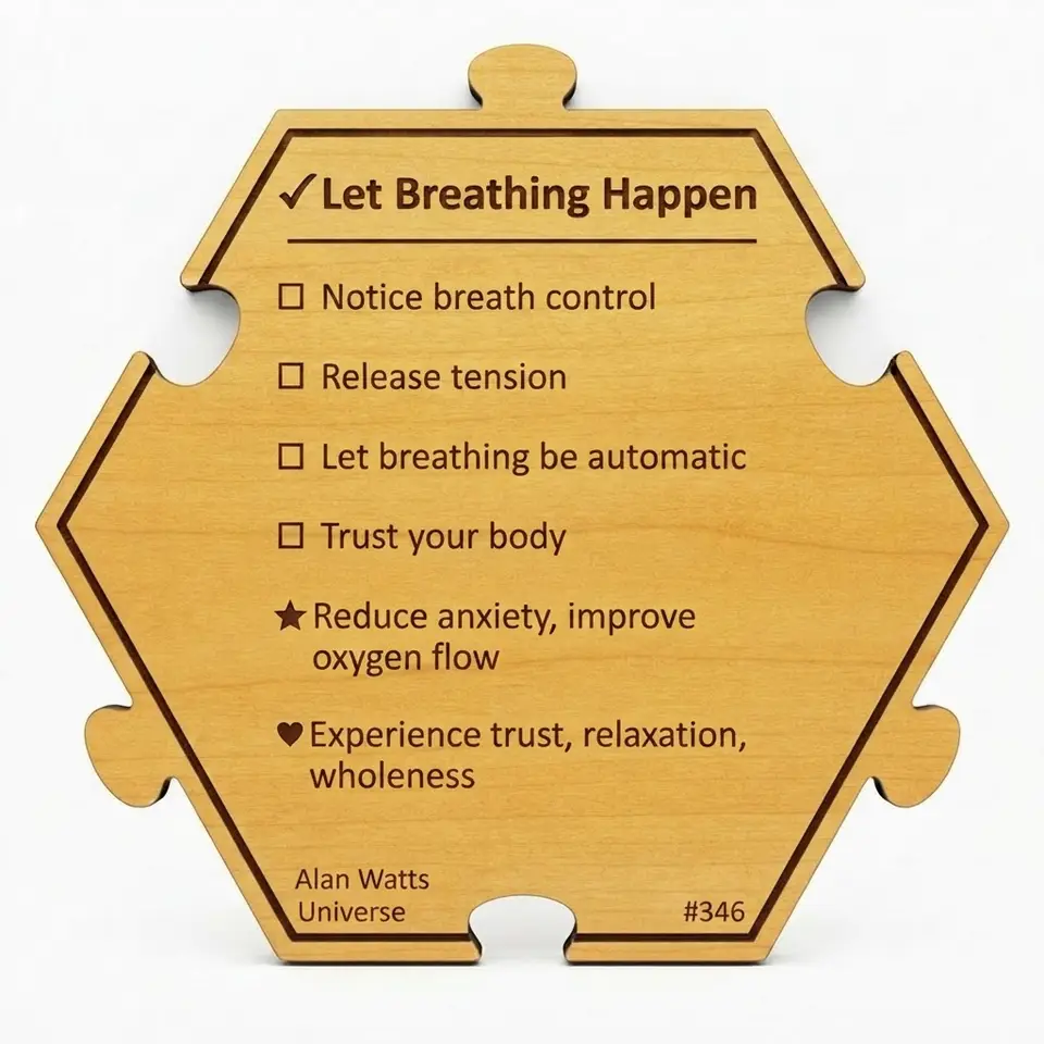 Let Breathing Happen — Puzzle4Life™ piece back