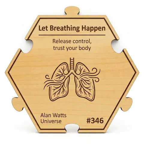 Let Breathing Happen — Puzzle4Life™ piece front