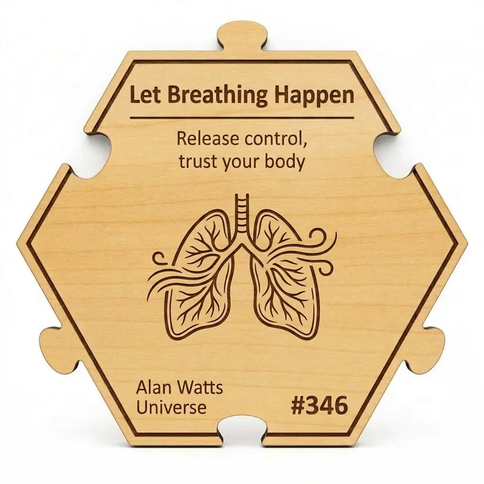 Let Breathing Happen — Puzzle4Life™ piece front