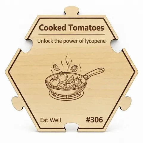 Boost Health with Cooked Tomatoes — Puzzle4Life™ piece front