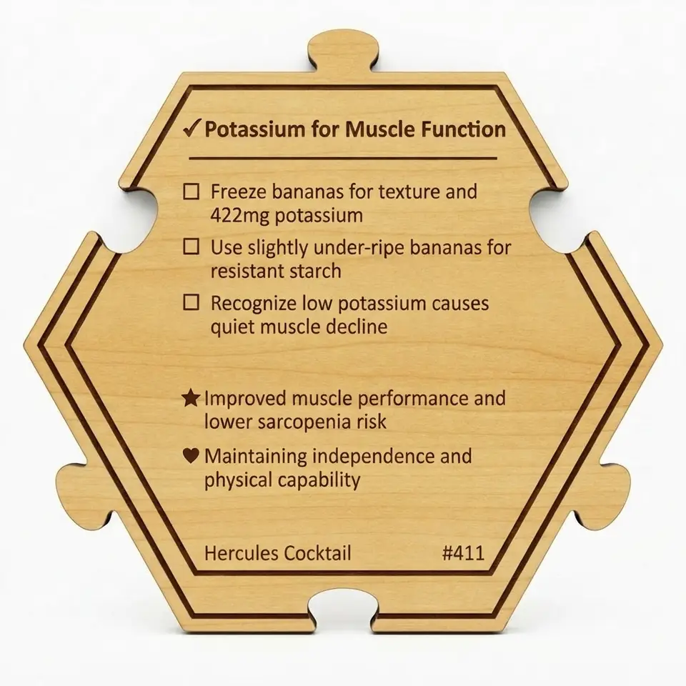 Potassium for Muscle — Puzzle4Life™ piece back