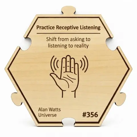 The Practice of Receptive Listening — Puzzle4Life™ piece front