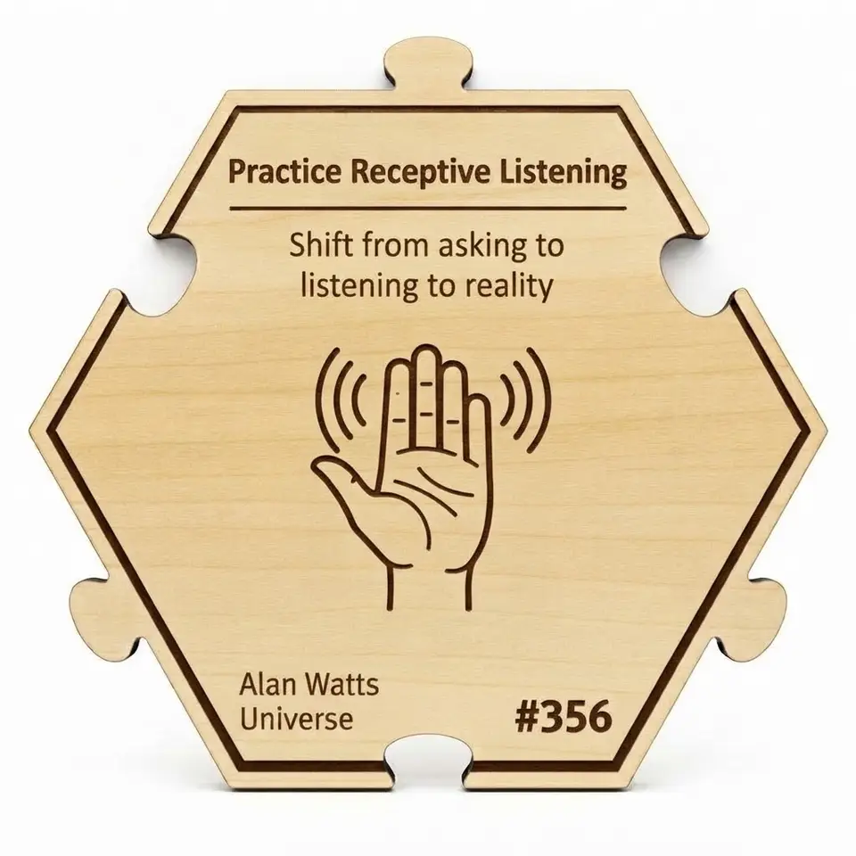 The Practice of Receptive Listening — Puzzle4Life™ piece front
