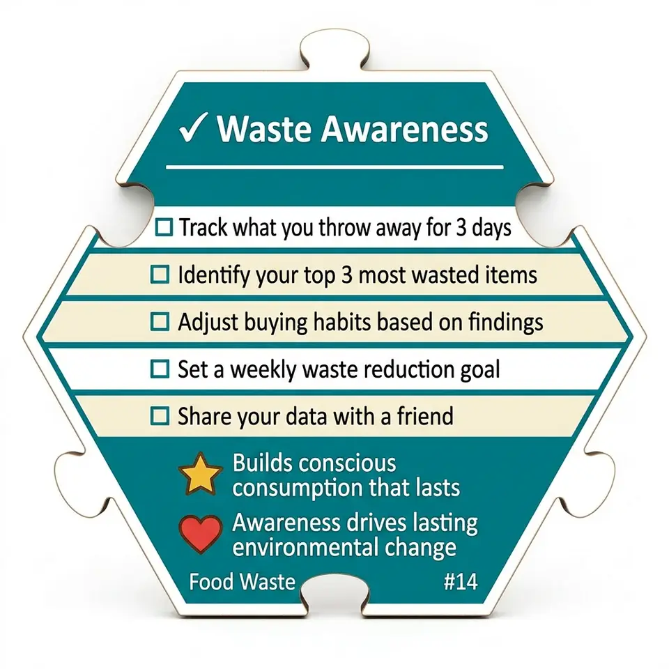 Waste — Puzzle4Life™ piece back