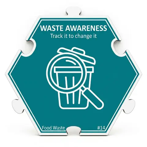Waste — Puzzle4Life™ piece front