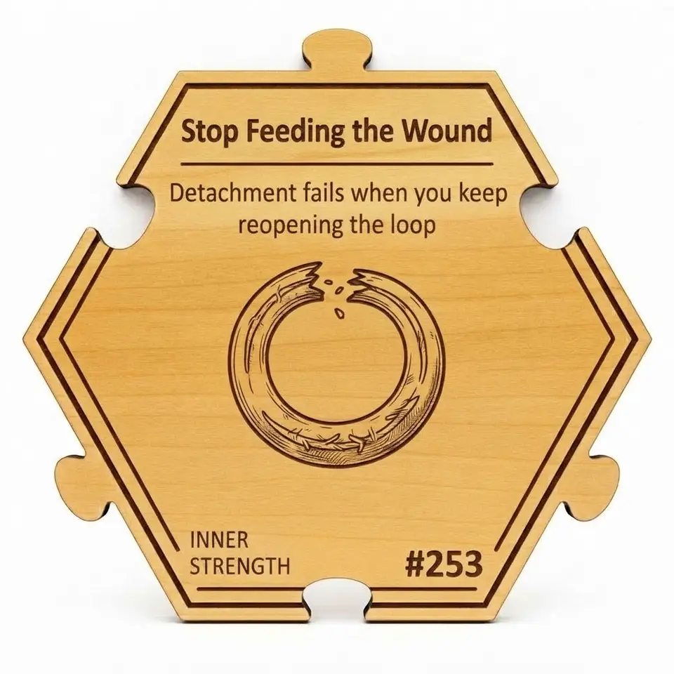 Stop Feeding the Wound — Puzzle4Life™ piece front