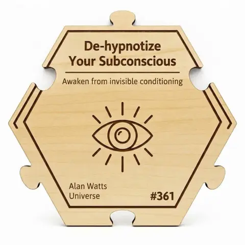 De-hypnotize Your Subconscious — Puzzle4Life™ piece front