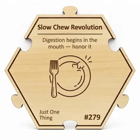 Slow Chew Revolution — Puzzle4Life™ piece front