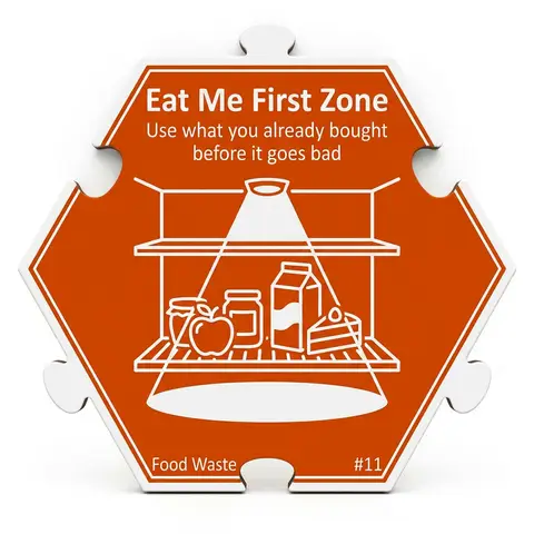 Eat — Puzzle4Life™ piece front