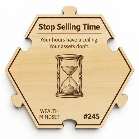 Stop Selling Time — Puzzle4Life™ piece front