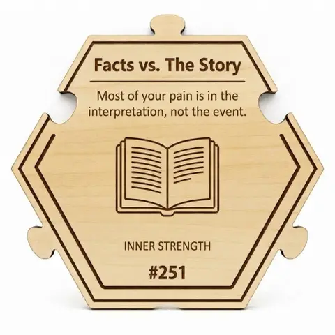 Facts vs. The Story — Puzzle4Life™ piece front