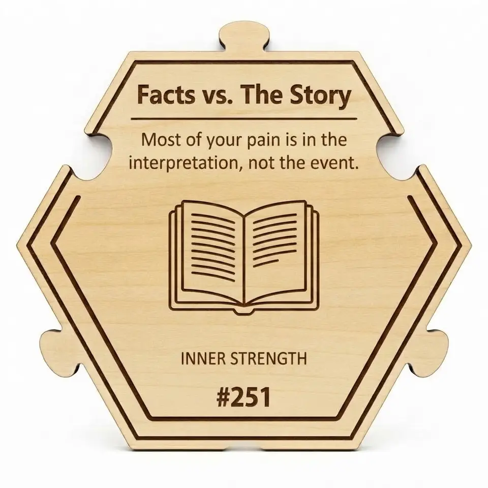 Facts vs. The Story — Puzzle4Life™ piece front