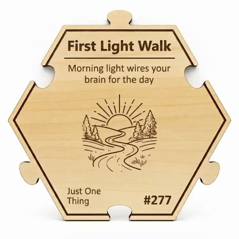 First Light Walk — Puzzle4Life™ piece front