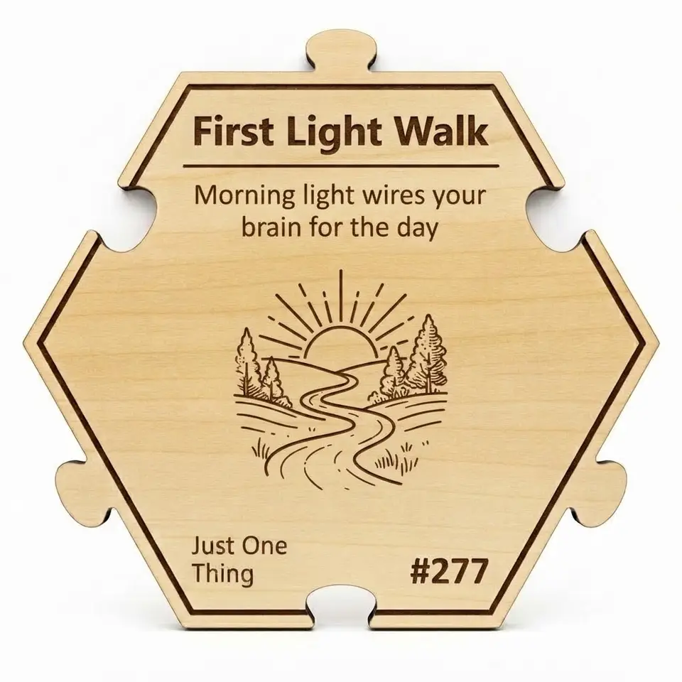 First Light Walk — Puzzle4Life™ piece front