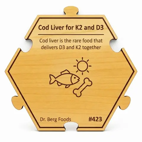 Dr. Berg — 7 Healthiest Foods #423 — Puzzle4Life™ piece front