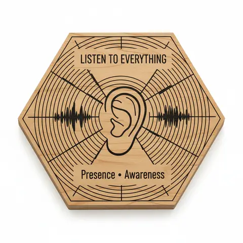Listen to Everything — Puzzle4Life™ piece front