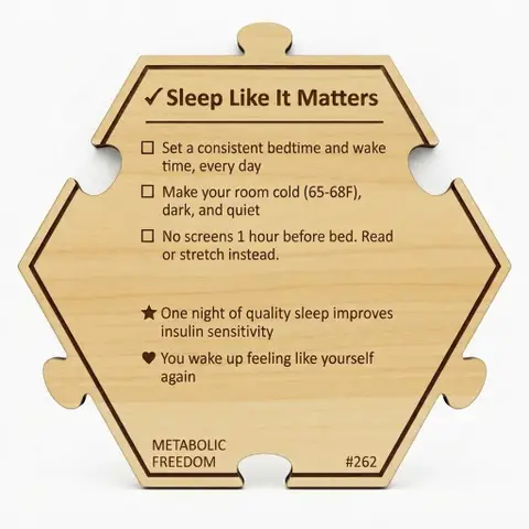 Sleep Like It Matters — Puzzle4Life™ piece back